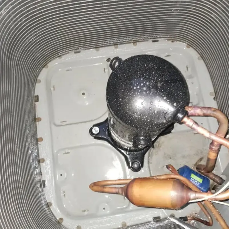New compressor installed by We Care Air Las Vegas