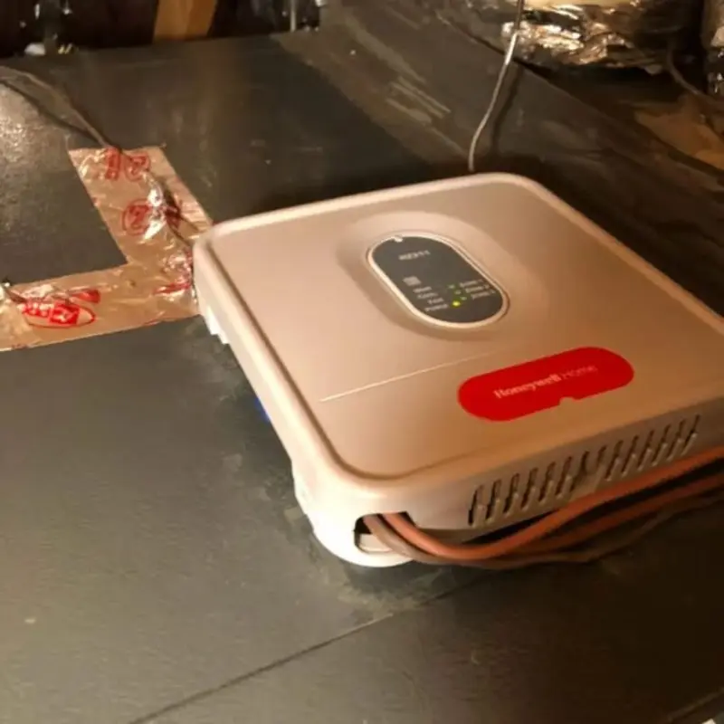 Honeywell zone controller professionally installed by We Care Air Las Vegas